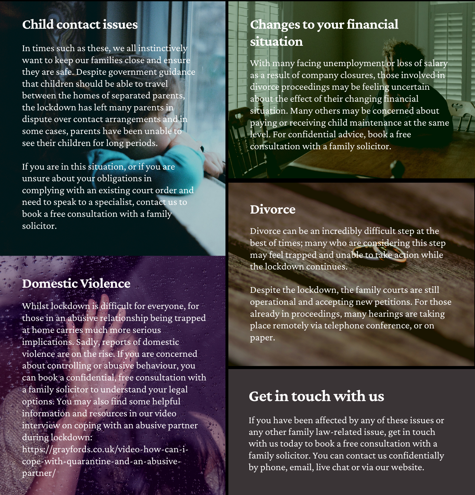Infographic: Managing The Challenges Of The Lockdown