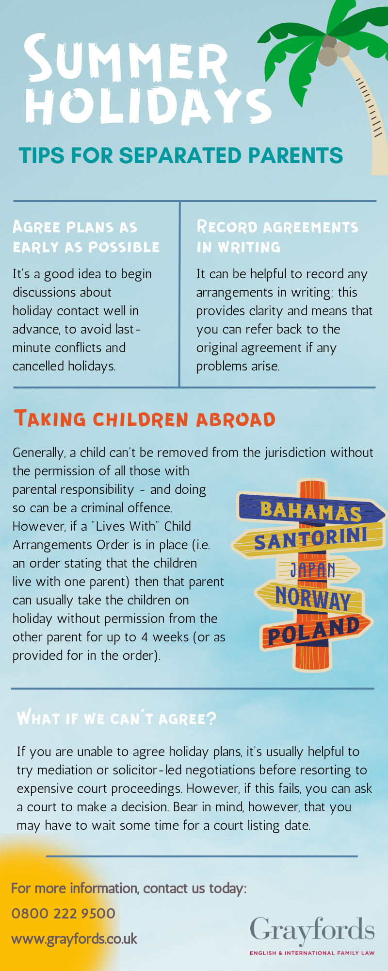 Summer Holidays: Tips For Separated Parents